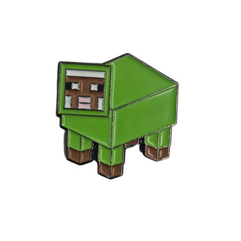 Przypinka Metalowa Minecraft Game Zombie Owca - Inny producent