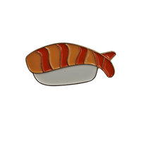 Przypinka Metalowa Sushi Łosoś Japan Food Inna marka