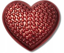 Przypinka Ozdoba Jibbitz Charms Pin Do Butów Crocs Bling Heart