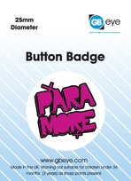 przypinka PARAMORE - LOGO Inna marka