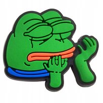 Przypinka Pepe the Frog Pepe Coin do Crocs butów klapków telefonu torebki Inna marka