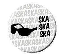 przypinka SKA SKA SKA Inna marka