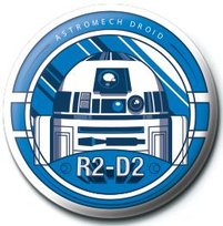 Przypinka Star Wars R2-D2 Gwiezdne Wojny przypinki do plecaka na agrafkę