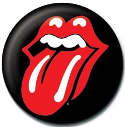 Przypinka The Rolling Stones Lips przypinki do plecaka na agrafkę  - The Rolling Stones