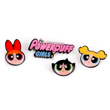 Przypinki, Cartoon Network, The Powerpuff Girls, 4 Sztuki - Empik