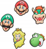 Przypinki Crocs Jibbitz Do Butów Super Mario 5 Pc Crocs