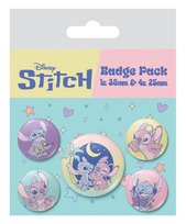 Przypinki Disney Lilo i Stitch Zestaw 5 przypinek do ubrań dla dzieci