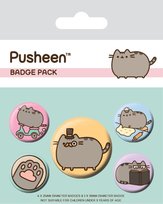 Przypinki do plecaka Pusheen Fancy Przypinka do ubrań Zestaw 5 sztuk kot