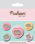 Przypinki do plecaka Pusheen Nah 5 sztuk Przypinka do ubrań na plecak - Pusheen