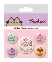 Przypinki do plecaka Pusheen Sweets do ubrań Zestaw przypinek zestaw 5 szt