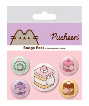Przypinki do plecaka Pusheen Sweets do ubrań Zestaw przypinek zestaw 5 szt - Pusheen