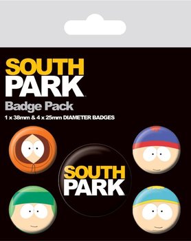 Przypinki do ubrań plecaka South Park Przypinka z nadrukiem Zestaw 5 szt - South Park