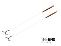 Przypon Delphin The End D-Rig / 2Szt 20 Cm / 17Lbs / #4 - Op.5 Sztuk Delphin