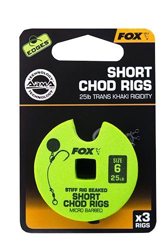 Hameçons Carpe Fox Edges Stiff Rig Beaked Armapoint - Taille 4,6,8 - Lot De 10
