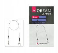Przypon Mikado DREAM LEADER - TITANIUM - TYTANOWE Tytan 13,5 kg 25 cm Mikado