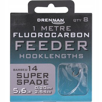 PRZYPONY DRENNAN FLUOROCARBON FEEDER SUPER SPADE - 14 - DRENNAN