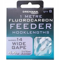 PRZYPONY DRENNAN FLUOROCARBON FEEDER WIDE GAPE - 14