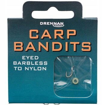 PRZYPONY KARPIOWE BEZZADZIOROWE DRENNAN CARP BANDITS BARBLESS - 16 - DRENNAN