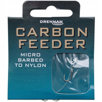 PRZYPONY Z ZADZIOREM DRENNAN CARBON FEEDER MICRO BARBED - 14