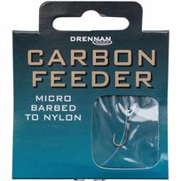 PRZYPONY Z ZADZIOREM DRENNAN CARBON FEEDER MICRO BARBED - 18