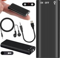 Przyrząd Dyktafon Do Nagrywania Dźwięków Nagrywanie Rozmów Z Ukrycia Mini