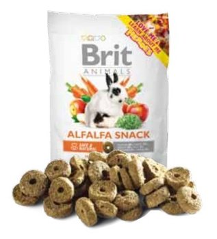 Przysmak dla gryzoni i królików BRIT Alfaalfa Snack for rodents, 100 g. - Brit