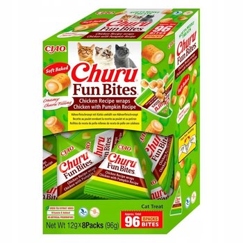 Przysmak dla kota INABA Churu Fun Bites Kurczak i dynia 8x12g (96g)