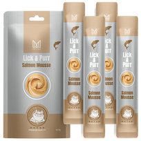 Przysmak dla kota - Lick & Purr: Salmon Mousse Mersjo 60g Mersjo