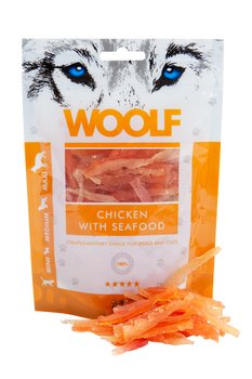 Przysmak dla psa WOOLF Przysmak Chicken with Seafood, 100 g - WOOLF