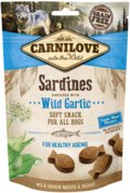 Przysmak dla psów CARNILOVE Sardines Enriched with Wild Garlic Soft Snack, 200 g - Carnilove