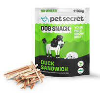 Przysmaki Dla Psa Sandwicz Paski Z Kaczką 500 G