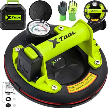 Przyssawka Do Płytek Próżniowa Z Pompką Manometr Uchwyt Do Szyb Glazury 120 - Delphi