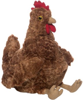 Przytulanka brązowy kurczak Megg Manhattan Toy - Manhattan Toy