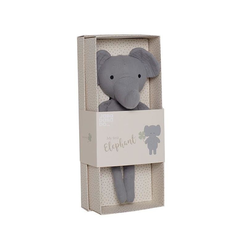 Zdjęcia - Zabawka edukacyjna Przytulanka słoń - pudełko prezentowe Jabadabado