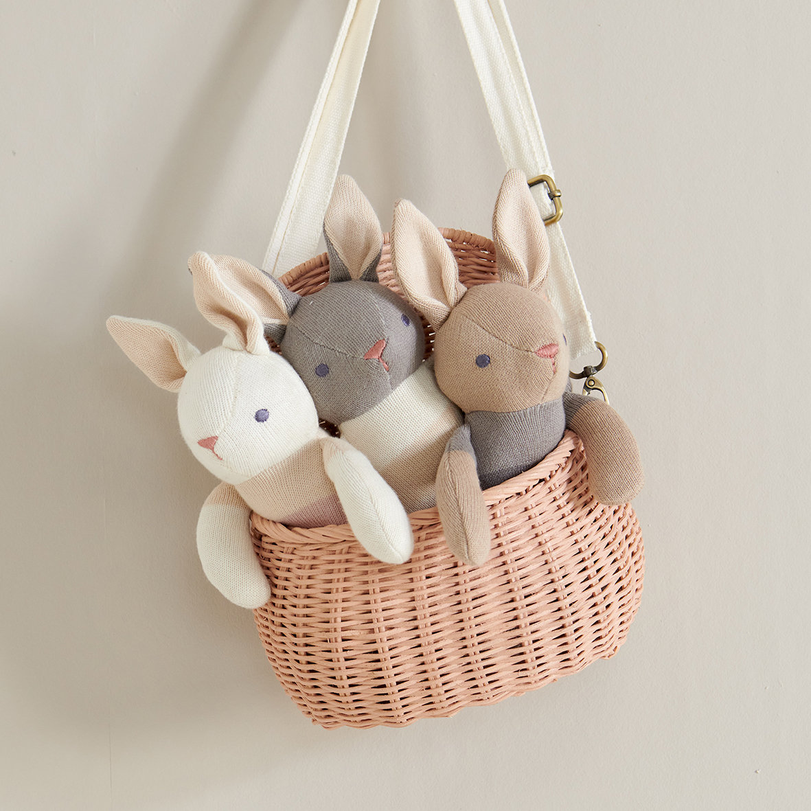 Фото - М'яка іграшка Przytulanka Z Bawełny Organicznej Gots, Cream Bunny, Threadbear Design