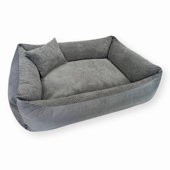 Przytulne legowisko dla kota TEO, 60x40 cm, Grafit - 4L Textil