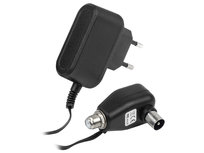 PS Zasilacz antenowy elektroniczny z gniazdem F Emos, 12 V/300 mA, HQ. (1LM) Emos