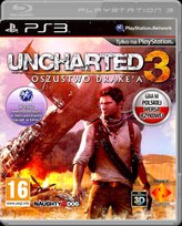 PS3 UNCHARTED 3 OSZUSTWO DRAKE'A Polskie Wydanie Po Polsku DUBBING PL Naughty Dog