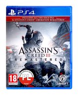 PS4 Assassins Creed III Remaster + Assassins Creed Liberation Remastered Ubisoft