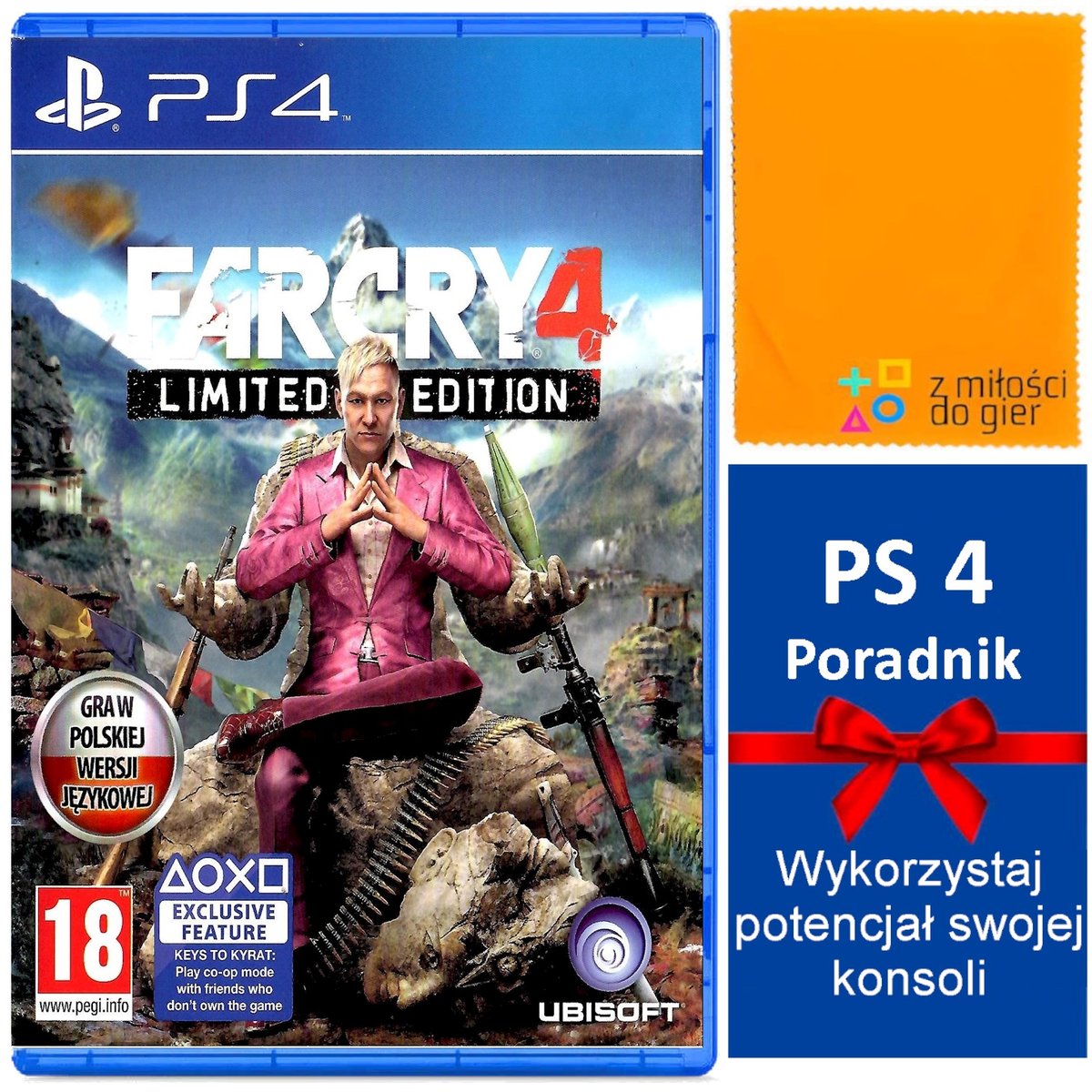 PS4 FAR CRY 4 LIMITED EDITION Po Polsku PL