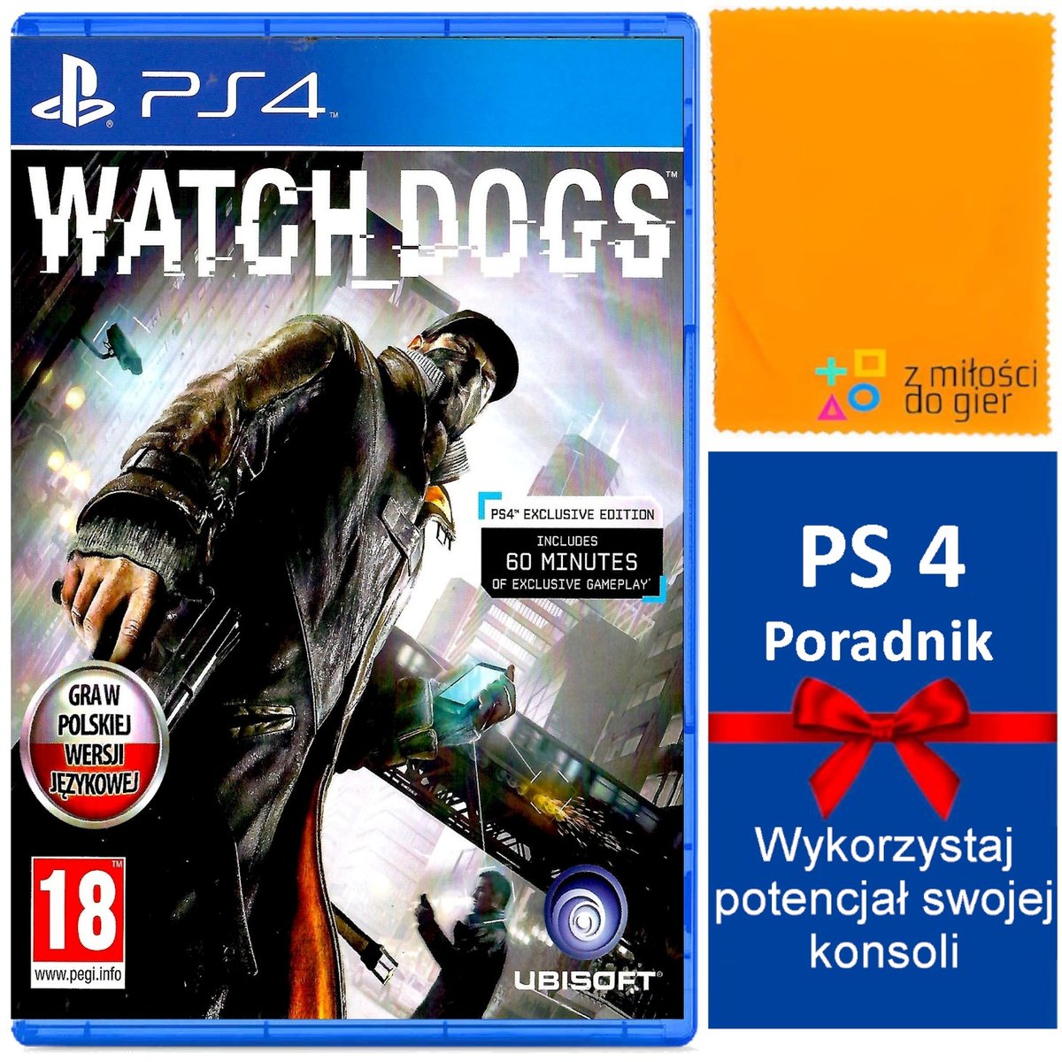 PS4 WATCH DOGS Po Polsku PL
