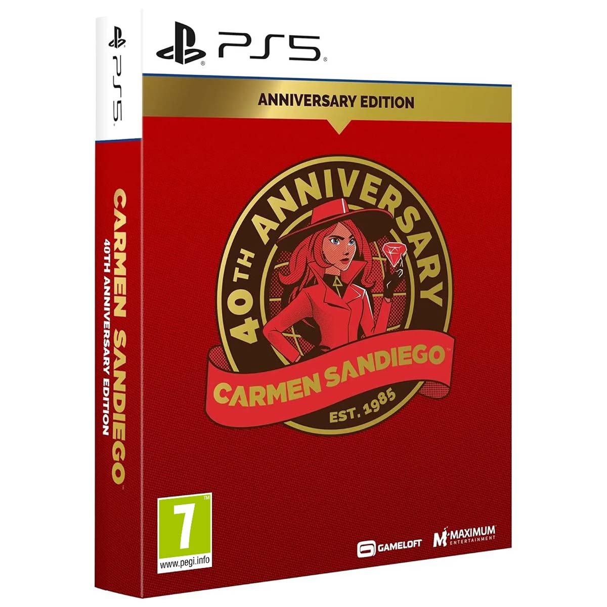 PS5 Carmen Sandiego 40th Anniversary Edition