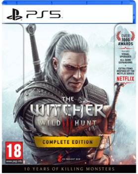 PS5: Wiedźmin 3 Dziki Gon - Edycja Kompletna + Jubileuszowy Steelbook (The Witcher 3: The Wild Hunt - Complete Edition + 10th Anniversary Steelbook) - CD Projekt Red