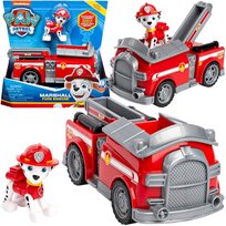 Psi Patrol Figurka Marshall Pojazd Wóz Strażacki Dla Dziecka Zestaw Prezent