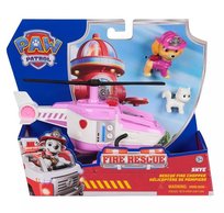 Psi Patrol Fire Rescue Helikopter Ratunkowy Skye Chopper + Figurka
