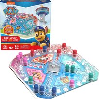 Psi Patrol Gra planszowa chińczyk Pop Up Junior, Spin Master Spin Master