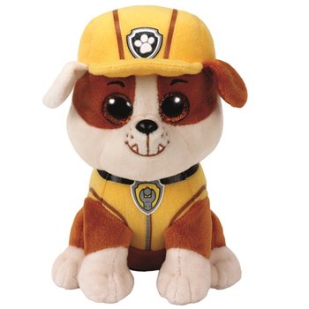 Psi Patrol, Maskotka Rubble, 15 cm - Beanie Boos