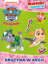 Psi Patrol Naklejki na Numerki Media Service Zawada Sp. z o.o.