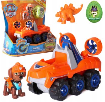 Psi Patrol , pojazd z figurką Dino Rescue Zuma - Spin Master