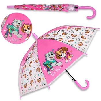 Psi Patrol Sky Everest parasolka automatyczna dziewczęca, składana - Nickelodeon